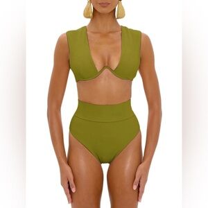 Andrea Iyamah Olive Bikini
